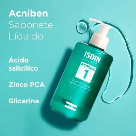 ACNIBEN® Gel Limpeza Matificante (Rosto e Corpo) - Imagem 3