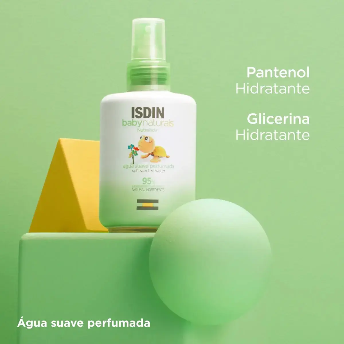 Isdin Babynaturals Água Suave Perfumada 200ml - Imagem 3