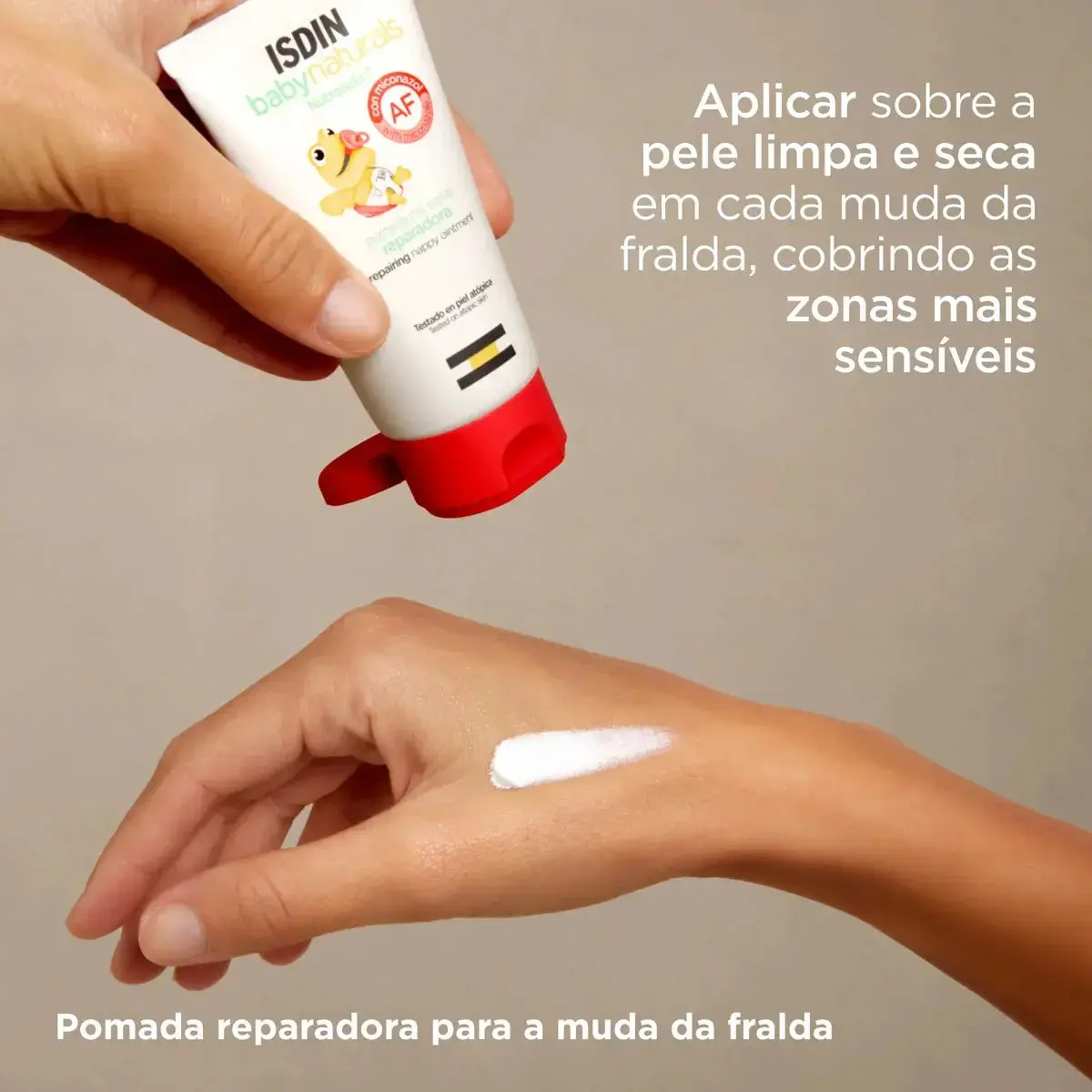 Isdin Nutraisdin Baby Naturals AF Pomada Reparadora 50ml - Imagem 3