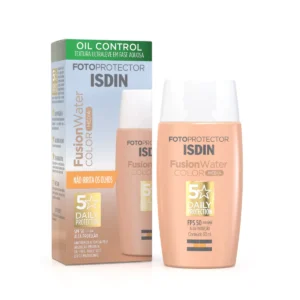 Protetor Solar Facial ISDIN Fusion Water 5 Stars Color FPS50