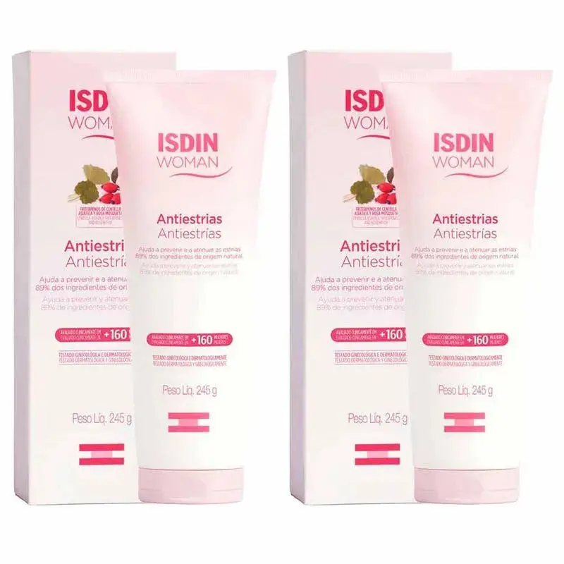 Isdin Woman Kit com 2x Cremes Corporais Antiestrias Kit - 250ml